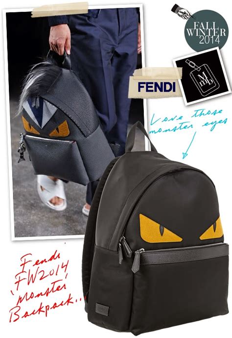 fendi pink bag bug|fendi bag bugs monster backpack.